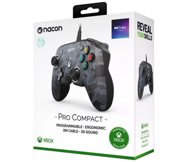 Nacon XS COMPACT PRO CONTROLLER GREY CAMO - 736599 - zdjęcie 4